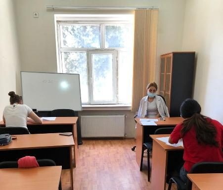 First year master students passed an exam