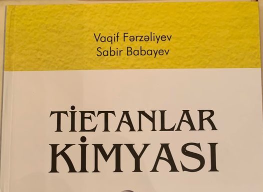 A new monograph by the scientists of the Institute of Chemistry of Additives of ANAS has been published