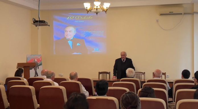 A commemorative event dedicated to the memory of the National Leader Heydar Aliyev was held at the Institute of Chemistry of Additives