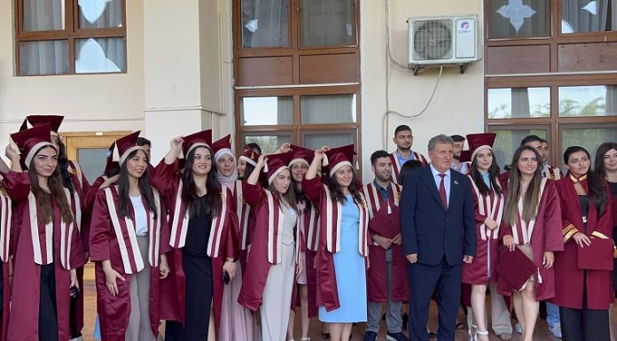 “Graduation day” was held for students who graduated from MA course of ANAS
