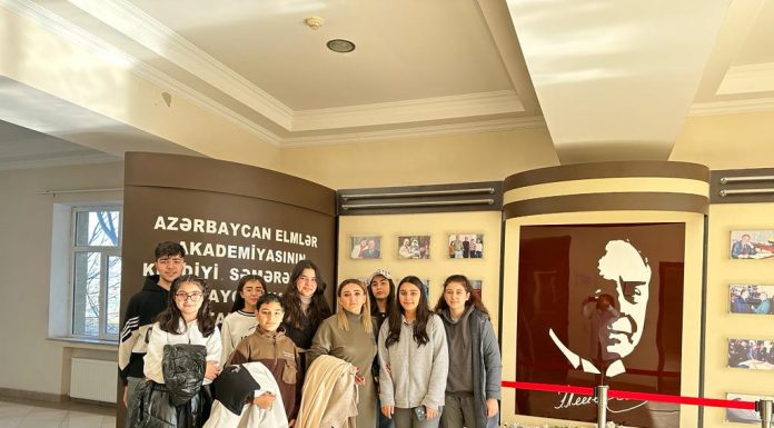 Baku schoolchildren went on an excursion to the Institute of Chemistry of Additives