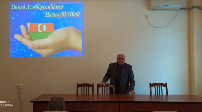 December 31 – Day of Solidarity of World Azerbaijanis was celebrated at the Institute of Chemistry of Additives