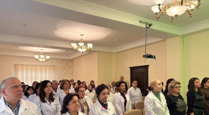 Aşqarlar Kimyası İnstitutunda Ümummilli Lider Heydər Əliyevin xatirəsi anılıb